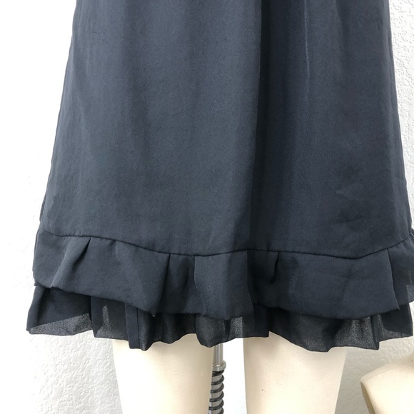 O'2nd Jeweled Pleated Origami Ruffle Mini Dress - Picture 4 of 8